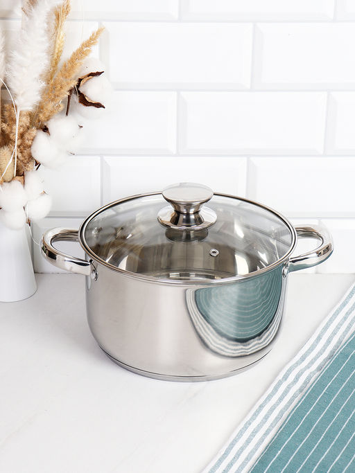 Кастрюля 4,2 л, Аванта / LB-1106-8B-4,2 /уп 1/ индукция/ Гофрокороб/ KISIGA - Галеонтрейд фото 2