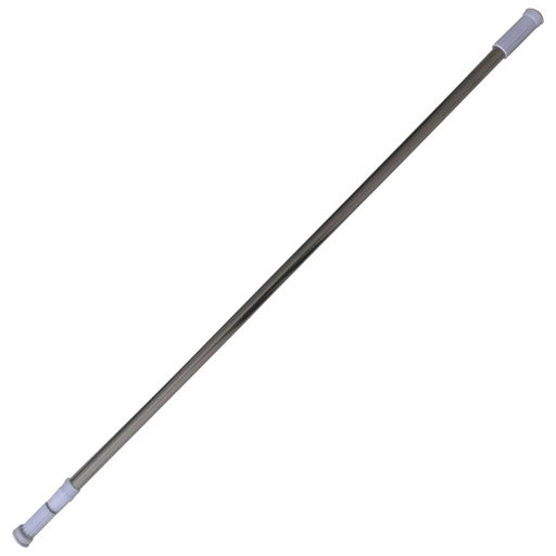 Карниз для ванной SCR-2S, нерж.сталь 1,1-2м (311928)