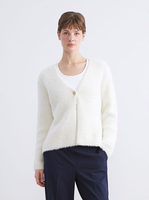 V Yaka Kad?n Pel?? Triko H?rka