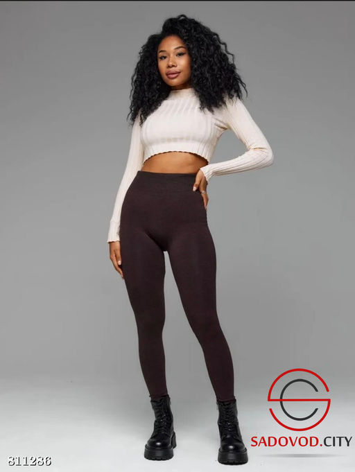 Лосины женские внутри с мехом - Bruno фото 2