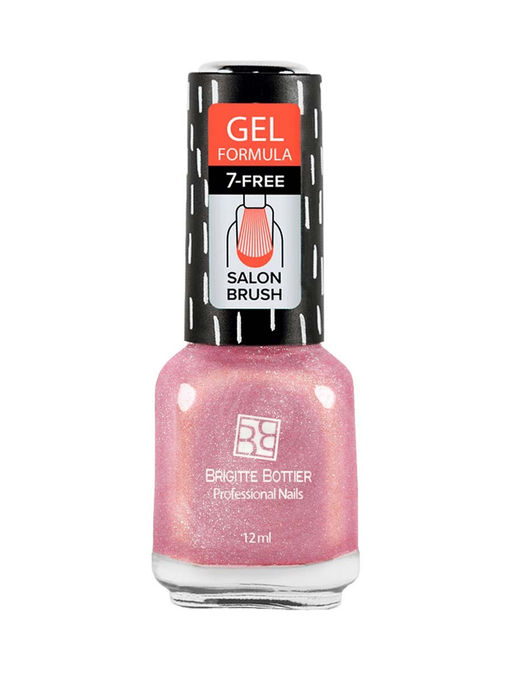 Brigitte Bottier GEL FORMULA тон 96 темно-розовый с золотистым шиммером 12 мл
