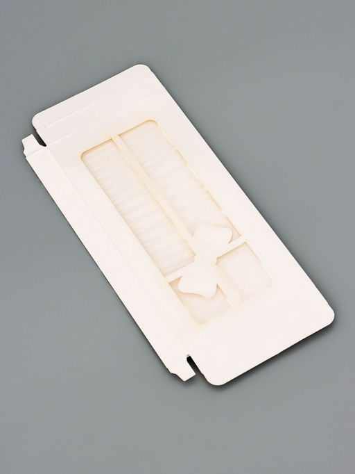 Цена за 5 шт. Подарочная коробка под плитку шоколада, с вырубным окном, «Бант», 17.1×8×1.4 см