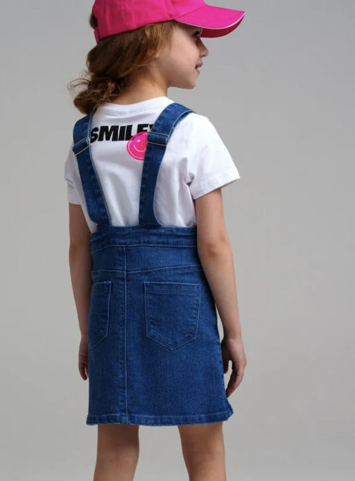 12422335 Сарафан джинсовый для девочек