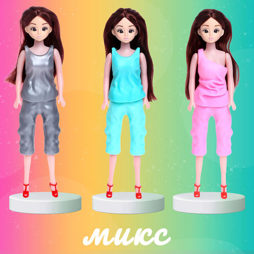 Кукла-модель Анна в пластиковом костюме, МИКС - Simaland фото 5