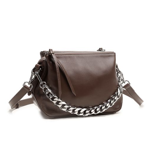 Женская сумка, кожа, MIRONPAN 96001 Коричневый  фото 2