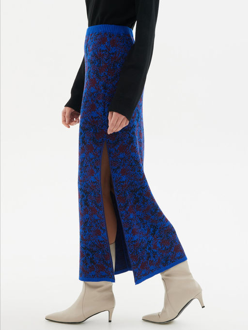 Юбка л1432 т. синий - Стим фото 7