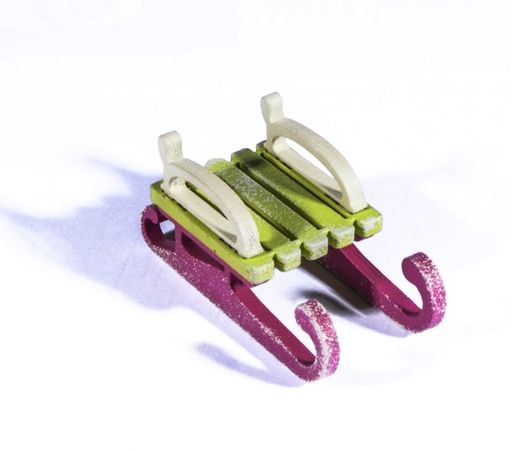 Елочные игрушки: Санки малые 90YY61-504 Classic - Idh фото 5