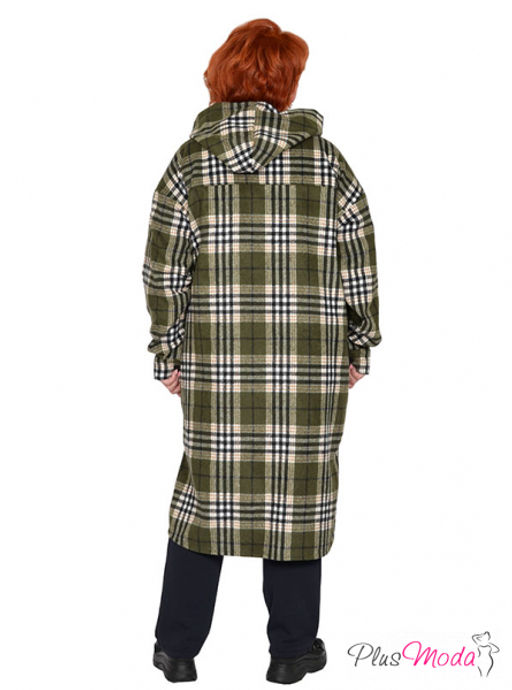 Рубашка-пальто Модель №2092 размеры 44-84 - Plusmoda фото 6