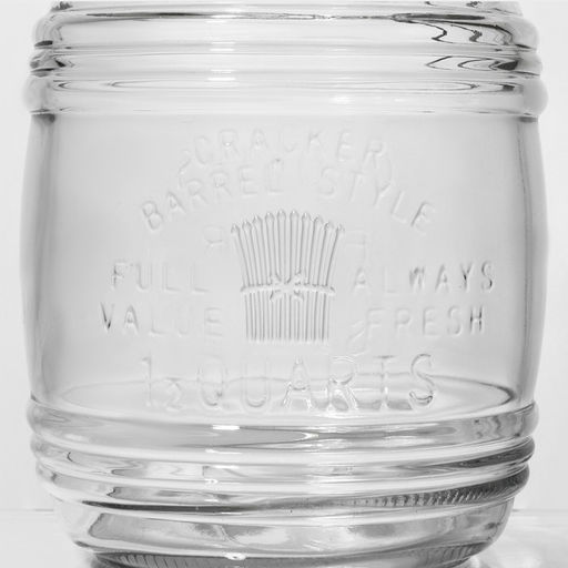 Банка для сыпучих Доляна «Уют», 2.1 л, 12×19 см, с бугельным замком, стекло, прозрачная