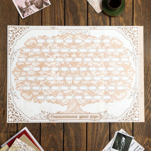 Родословная книга Семейная летопись, 100 страниц, 22 х 31 см - Семейные традиции фото 13