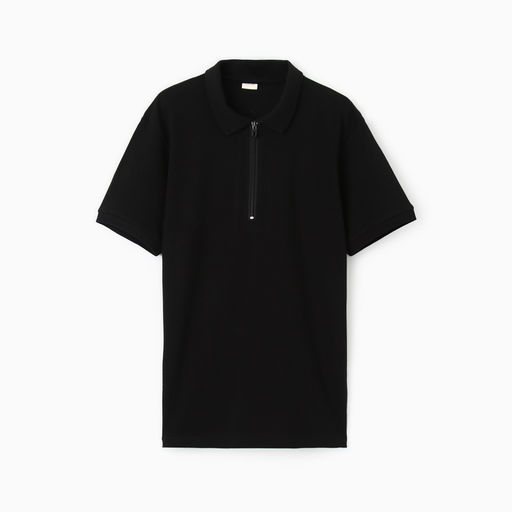 Футболка поло мужская MINAKU REGULAR FIT: чёрная, р-р 56