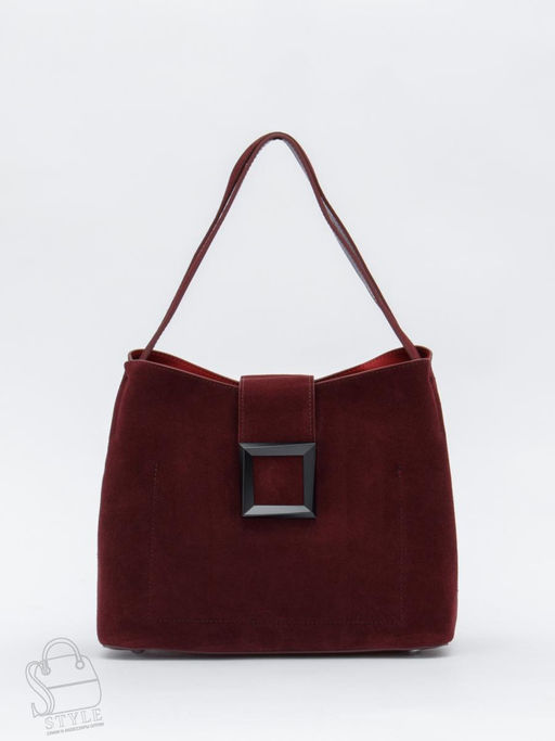 Сумка женская кожаная 2400YF angola red Polina&Eiterou в Новосибирске