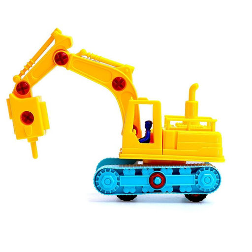 Конструктор Машина Экскаватор, 33 детали, МИКС - Simaland фото 2