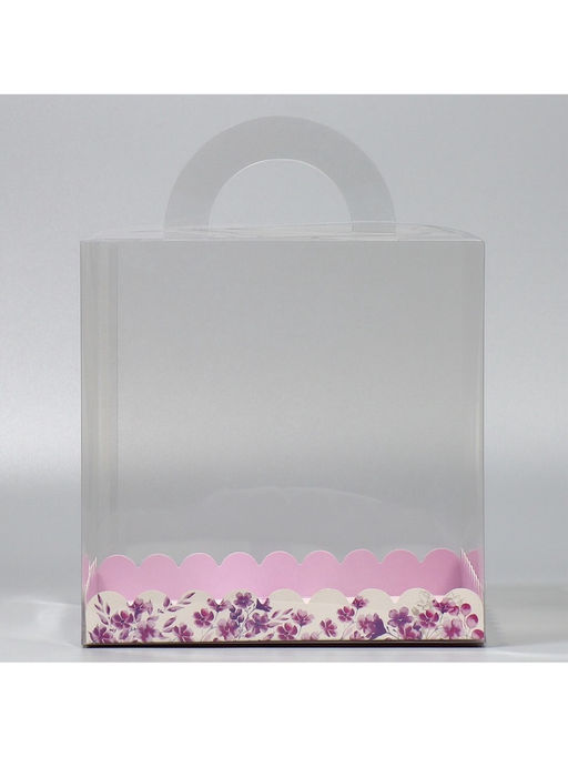 Цена за 5 шт. Коробка кондитерская, сундук, упаковка, «С любовью для тебя», 20×20×20 см