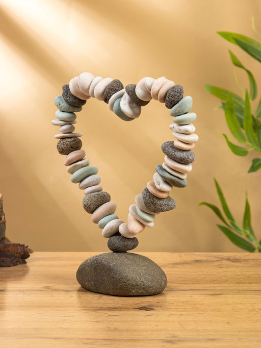 Сувенир «Каменное сердце», 20×7×25 см, камень