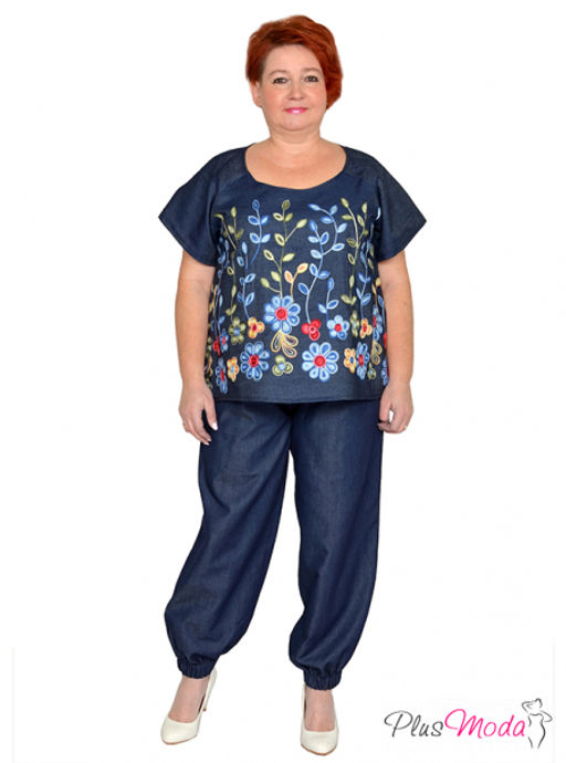 Туника Модель №1466 размеры 44-84 - Plusmoda фото 24