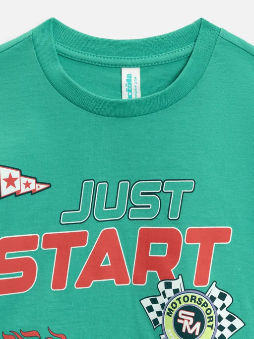 ACOOLA / Футболка детская для мальчиков Galathil1 бирюзовый  фото 3