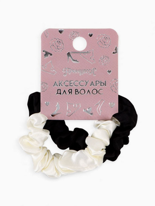 Цена за 2 шт. Резинка для волос набор 2 шт, Принцессы