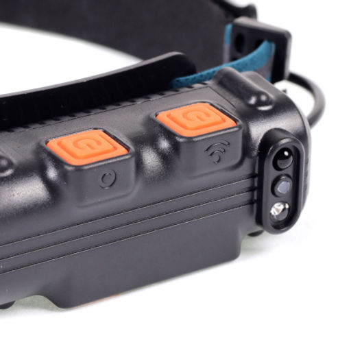 Фонарь налобный спортивный COMIRON OHEAD FLOODLIGHT ABS, IPX5 свет COB 400lm аккум 18650 3.7V 2000 mAh USB Type-C индикатор /уп /50/100/ - ГалеонТрейд фото 3