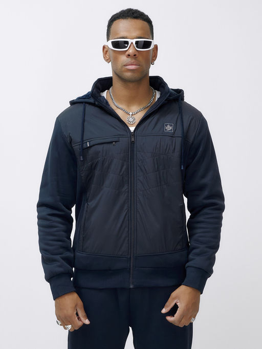 зимний с начесом ! Спортивный костюм темно-синего цвета - Mtforce фото 9