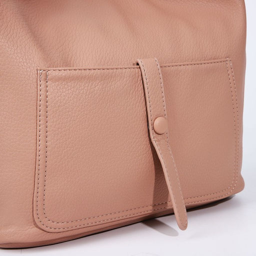 Сумка-тоут на молнии, 2 наружных кармана, цвет розовый - Simaland фото 4