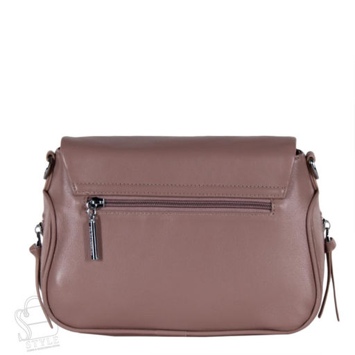 Сумка женская кожаная 1753Y apricot pink Polina&Eiterou  в Новосибирске