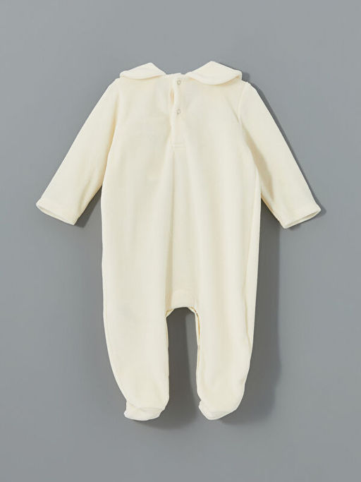 Bebe Yaka Kadife K?z Bebek Tulum - Waikiki фото 3