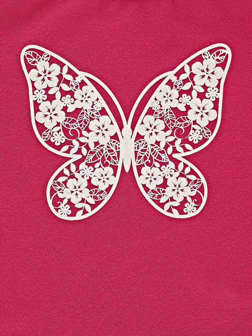 Комплект для девочки с лосинами UD 1728/22-7508 малина - Mini maxi фото 10