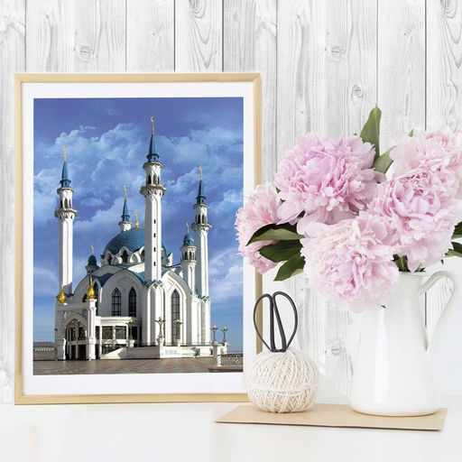 Алмазная мозаика с частичным заполнением на холсте «Кул-Шариф», 30×40 см