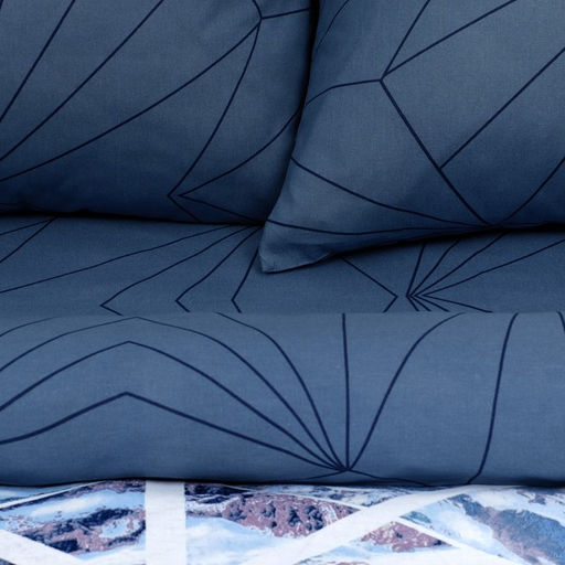 Постельное бельё Этель дуэт Горные вершины 143*215 см - 2 шт, 220*240 см, 70*70 см -2 шт,100% хл, бязь  фото 2