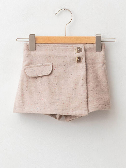 Beli Lastikli K?z Bebek ?ort Etek ve K?lotlu ?orap 2li Tak?m - Waikiki фото 3