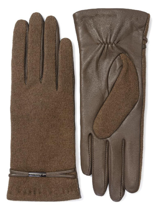 Перчатки женские 100% ш TOUCH IS0150 taupe - Eleganzza фото 4