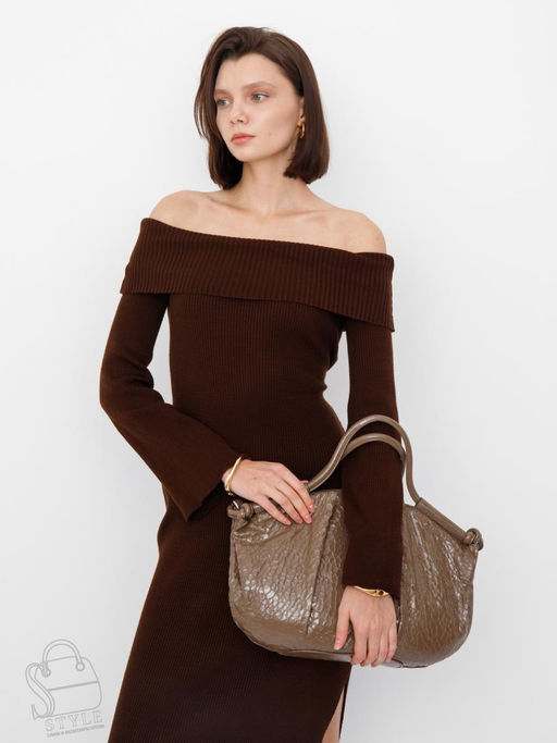 Сумка женская 51141S cappuccino Velina Fabbiano-Safenta