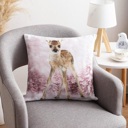 Наволочка декоративная 40х40 см, Бемби, 100% хлопок - Этель фото 4