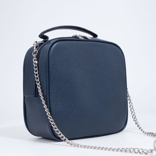 Сумка женская TEXTURA, саквояж, маленький размер, цвет синий  фото 2