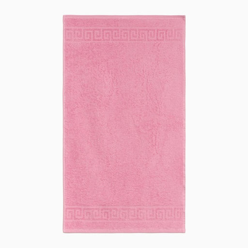 Полотенце махровое с бордюром 50х90 см, цвет фуксия, хлопок 100%, 430г/м2 - Simaland фото 2