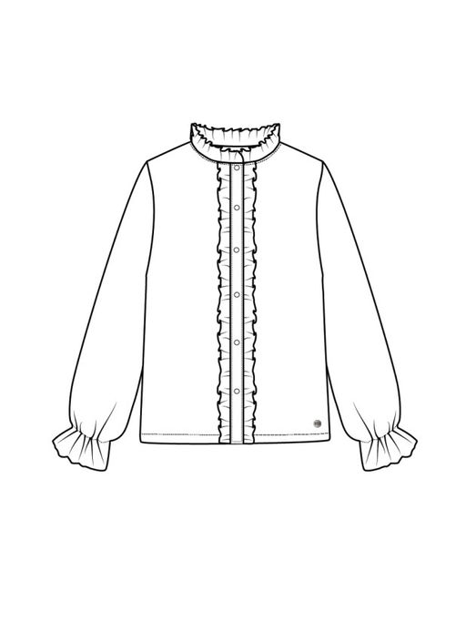 PlayToday / Блузка для девочки  фото 3