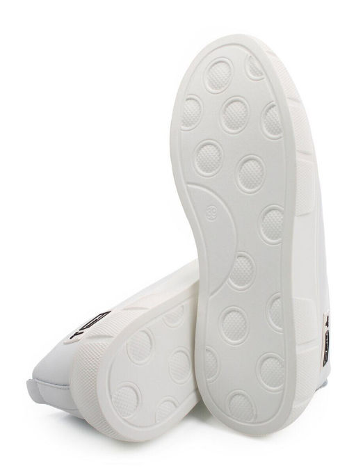 03-YD271-1 WHITE Полуботинки спортивные женские (натуральная кожа)