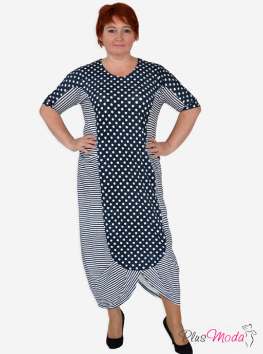 Платье Модель №56 размеры 52-72 - Plusmoda фото 5