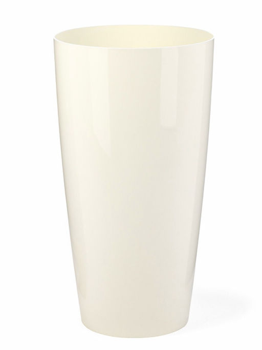 Кашпо для цветов Рондо, пластик, 23 л, d=40 см, h=74.7 см, со вставкой, белое - Simaland фото 5
