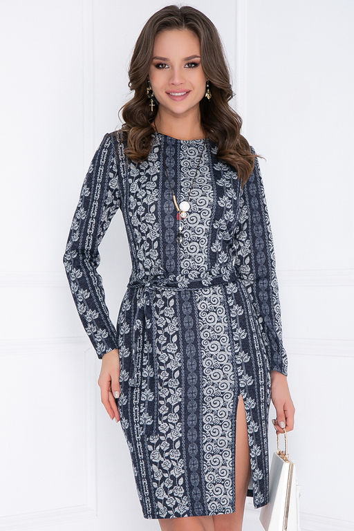 Платье Bellovera 53П2972 синий