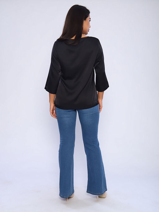 Блуза Ольга_О171/черный - Ihomelux фото 13