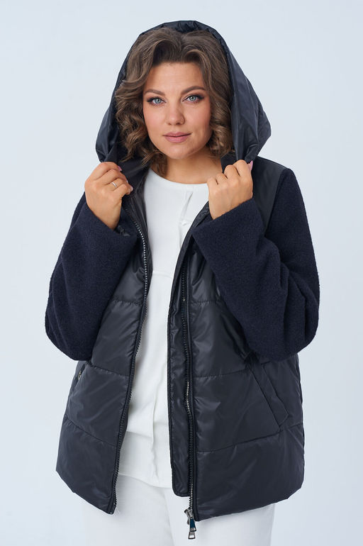 Куртка Diamant 1914-Р беж-какао фото 20