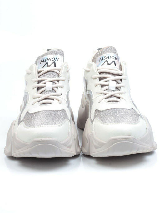 05-FDG101-2P WHITE Кроссовки женские (натуральная кожа) - Фабричный китай фото 12