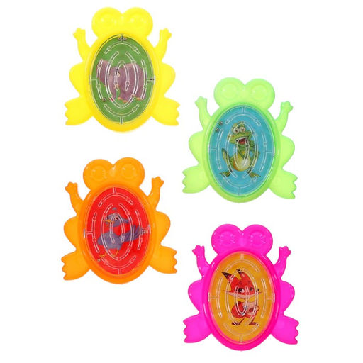 Цена за 12 шт. Головоломка-пинбол Лягушка, цвета МИКС - Simaland фото 3