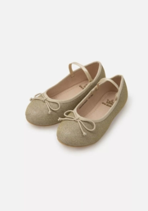 20248010026, Туфли детские для девочек Oro-golden золотой Acoola  фото 2