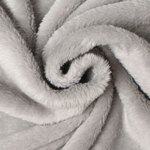 Плед Этель 130*175 см серый, 100% пэ, корал-флис, 300 г/и2  фото 3