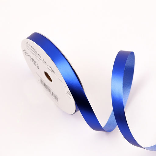 Лента для декора и подарков Металлик, 1.2 см ? 45 м, синяя - UPAK LAND фото 2