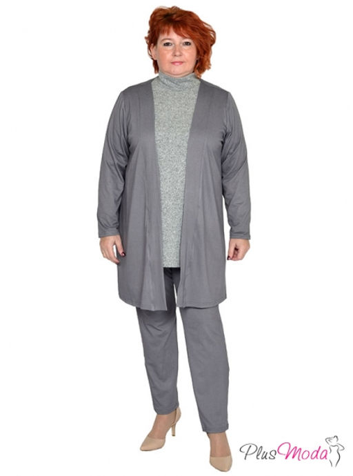 Кардиган Модель №1406 размеры 44-84 - Plusmoda фото 5