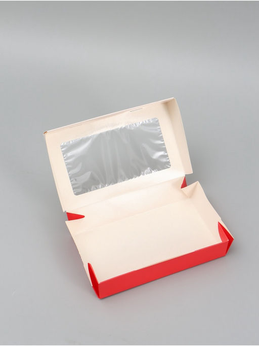 Цена за 5 шт. Коробка подарочная складная «С любовью», 20×12×4 см, с окном